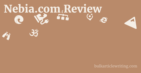 Nebia.com Review 1 by