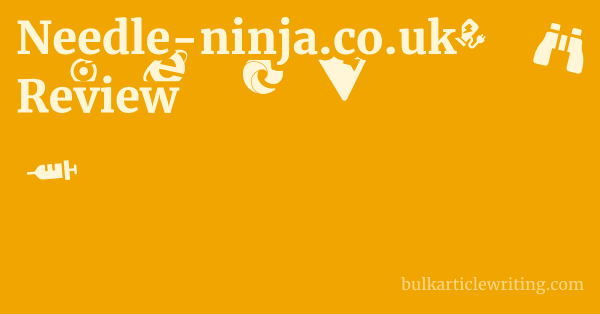 Needle-ninja.co.uk Review 1 by