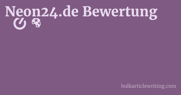 Neon24.de Bewertung 1 by