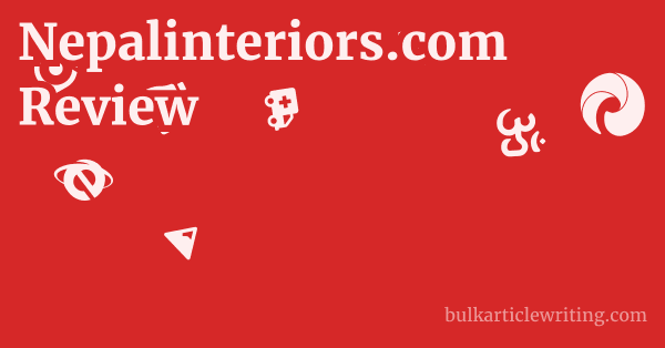 Nepalinteriors.com Review 1 by