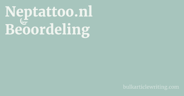 Neptattoo.nl Beoordeling 1 by