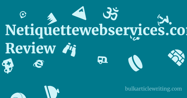 Netiquettewebservices.com Review 1 by