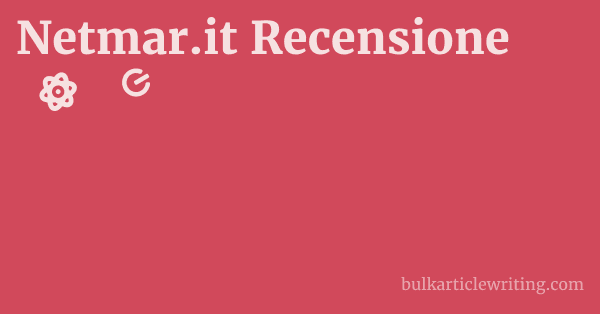 Netmar.it Recensione 1 by