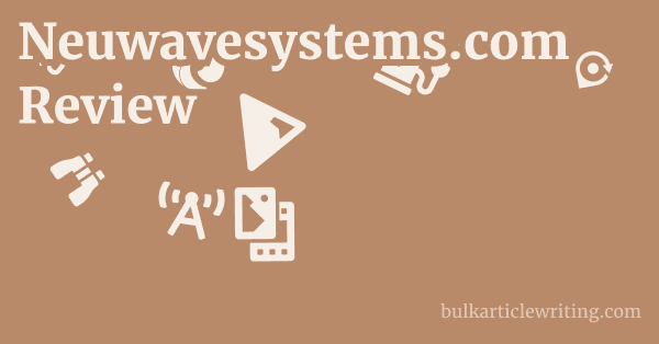 Neuwavesystems.com Review 1 by