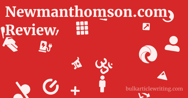 Newmanthomson.com Review 1 by Partners