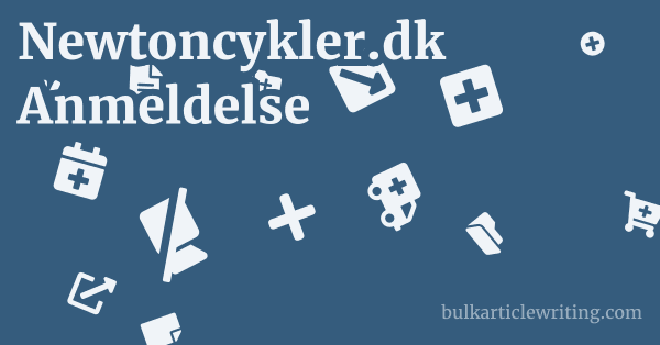Newtoncykler.dk Anmeldelse 1 by Partners