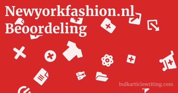 Newyorkfashion.nl Beoordeling 1 by