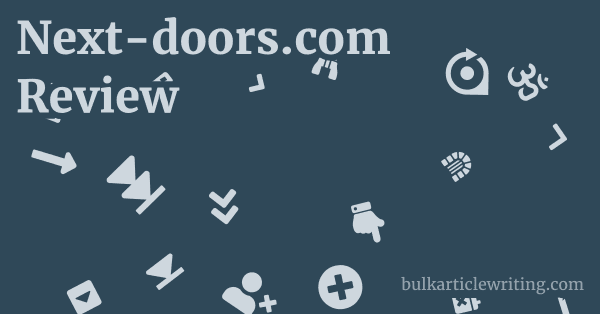 Next-doors.com Review 1 by