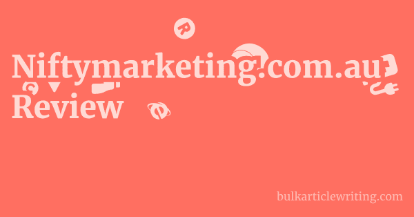 Niftymarketing.com.au Review 1 by