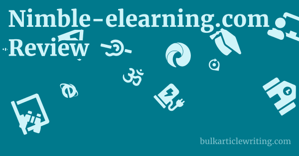 Nimble-elearning.com Review 1 by Partners