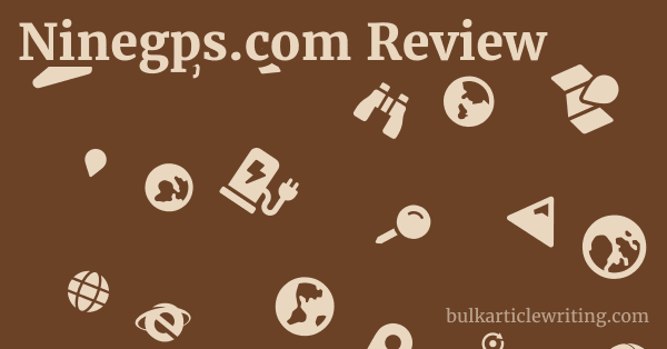 Ninegps.com Review 1 by