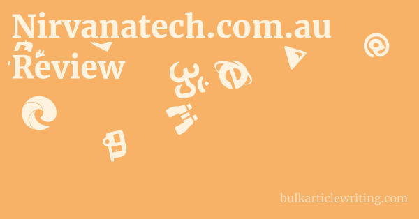 Nirvanatech.com.au Review 1 by Partners