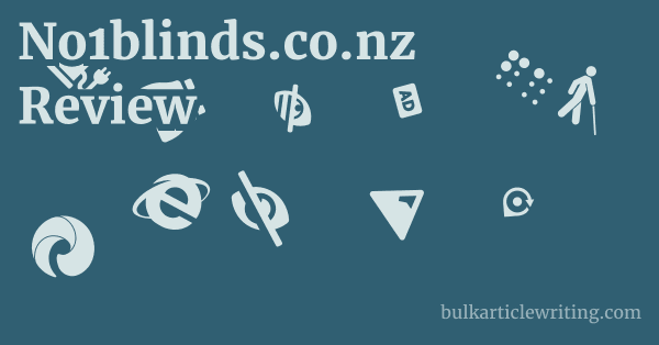 No1blinds.co.nz Review