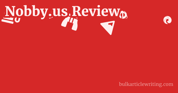 Nobby.us Review 1 by