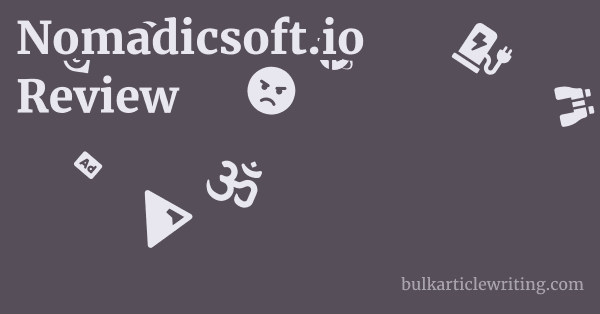 Nomadicsoft.io Review 1 by Partners