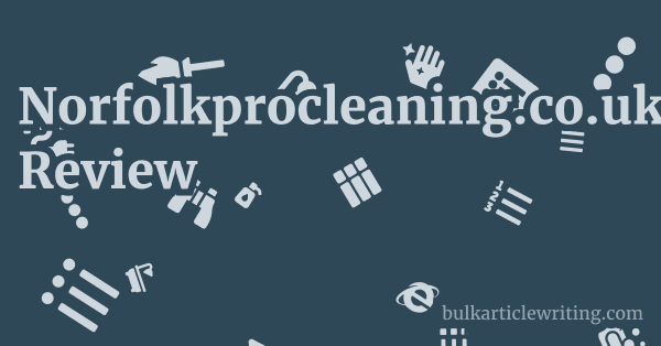 Norfolkprocleaning.co.uk Review 1 by