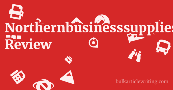 Northernbusinesssupplies.co.uk Review 1 by