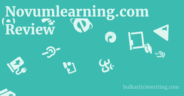 Novumlearning.com Review 1 by