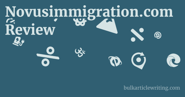 Novusimmigration.com Review 1 by