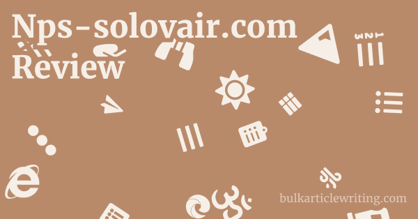 Nps-solovair.com Review 1 by