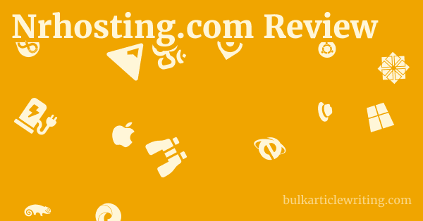 Nrhosting.com Review 1 by