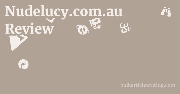 Nudelucy.com.au Review 1 by