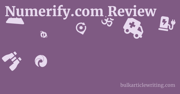 Numerify.com Review 1 by