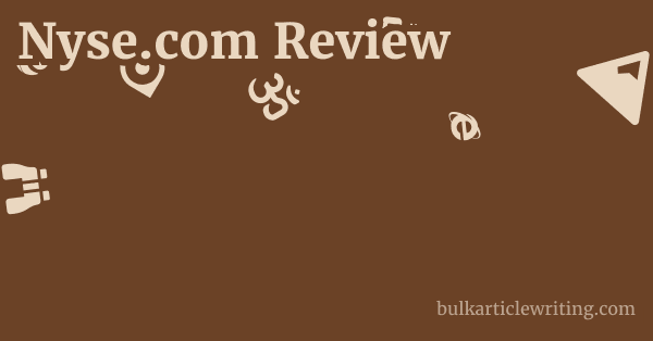 Nyse.com Review 1 by