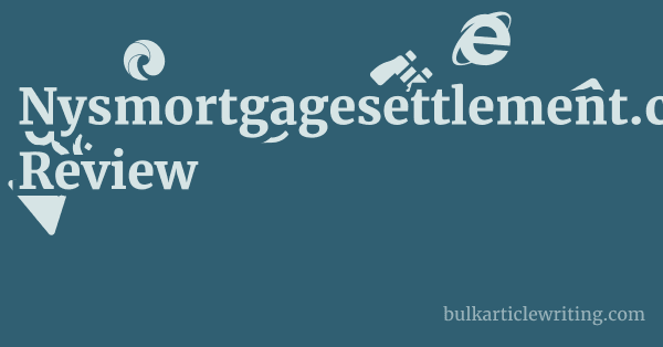 Nysmortgagesettlement.com Review 1 by