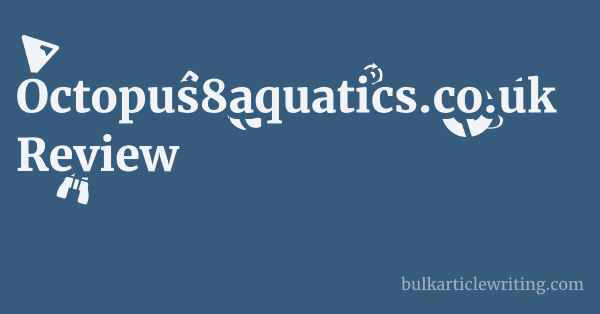 Octopus8aquatics.co.uk Review 2 by Octopus8aquatics.co.uk Review 1 by