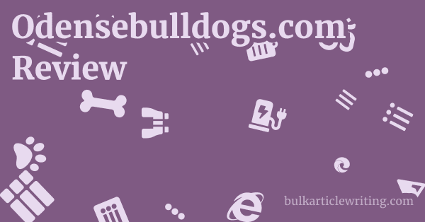 Odensebulldogs.com Review 1 by