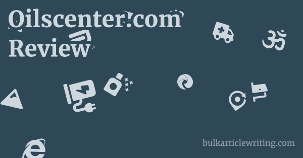 Oilscenter.com Review 1 by Partners