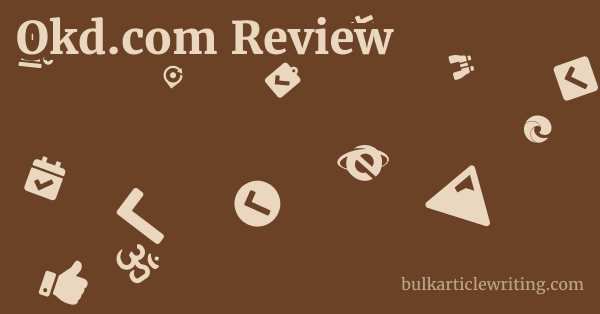 Okd.com Review 1 by