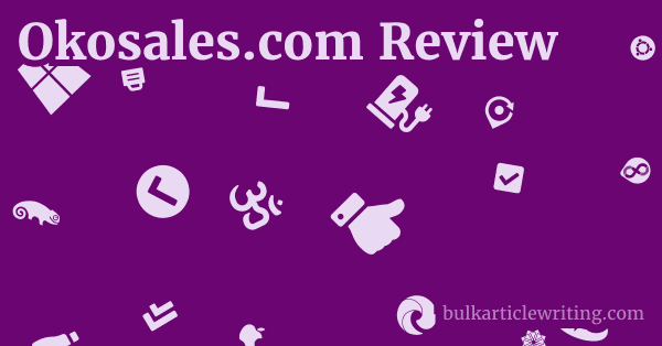 Okosales.com Review 1 by Partners