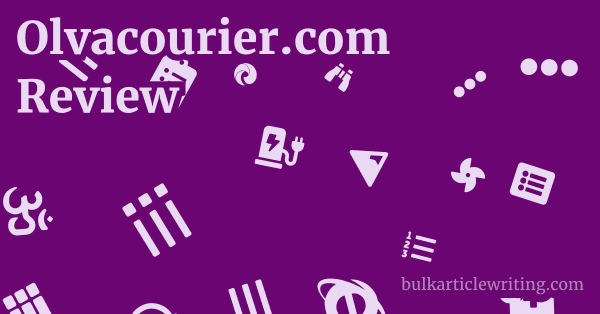 Olvacourier.com Review 1 by
