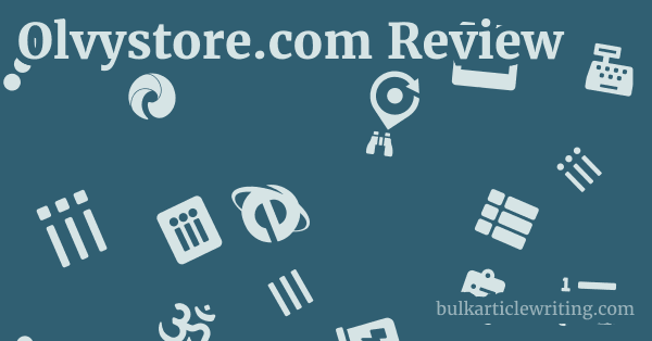 Olvystore.com Review 1 by