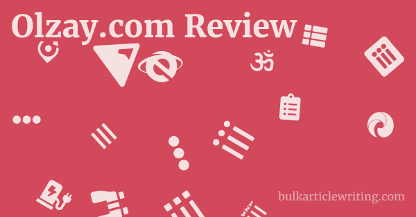 Olzay.com Review 1 by