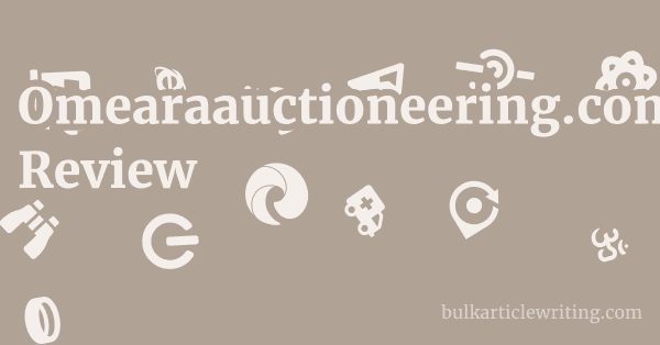 Omearaauctioneering.com Review 1 by