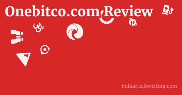 Onebitco.com Review 1 by Partners