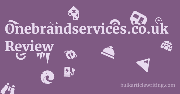 Onebrandservices.co.uk Review 1 by