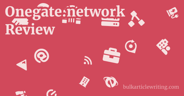 Onegate.network Review 1 by