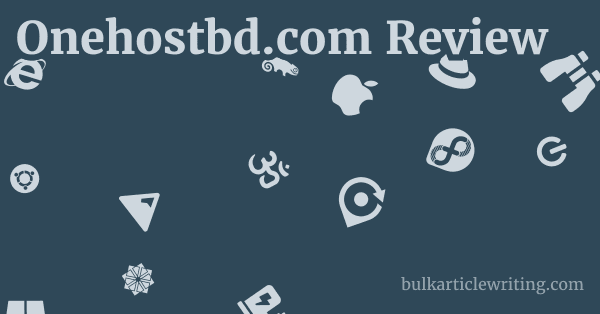 Onehostbd.com Review 1 by Partners