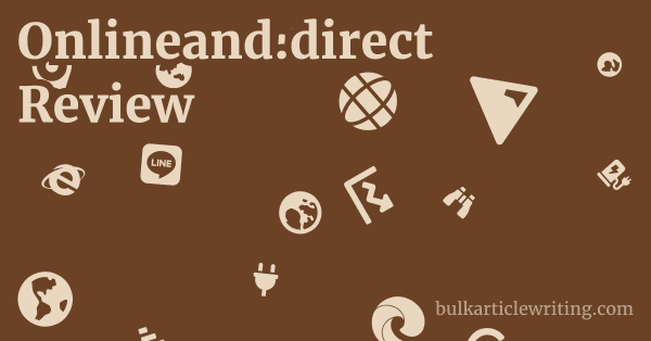 Onlineand.direct Review 1 by Partners