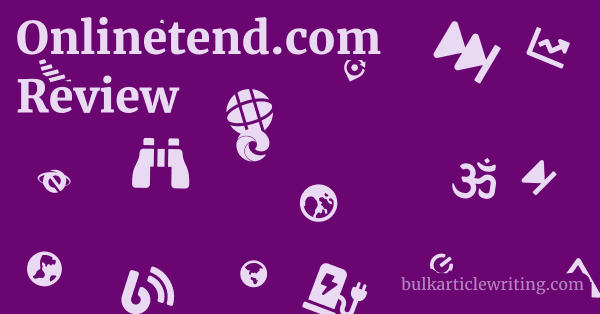 Onlinetend.com Review 1 by