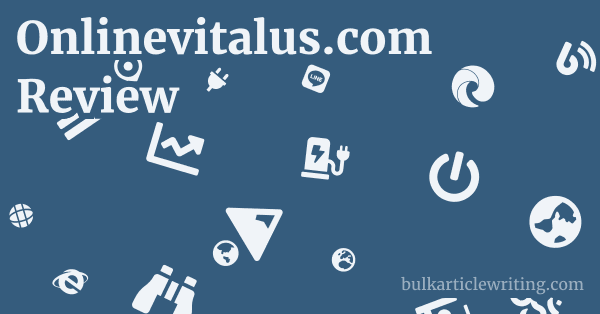 Onlinevitalus.com Review 1 by