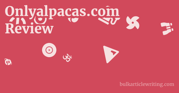 Onlyalpacas.com Review 1 by Partners