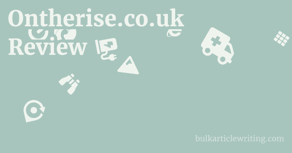 Ontherise.co.uk Review 1 by