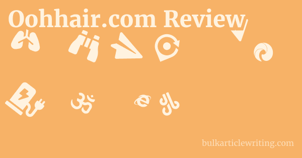 Oohhair.com Review 1 by