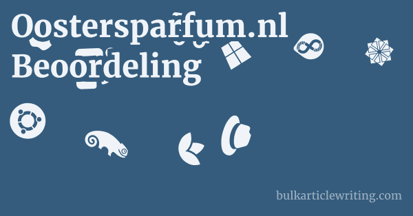 Oostersparfum.nl Beoordeling 1 by