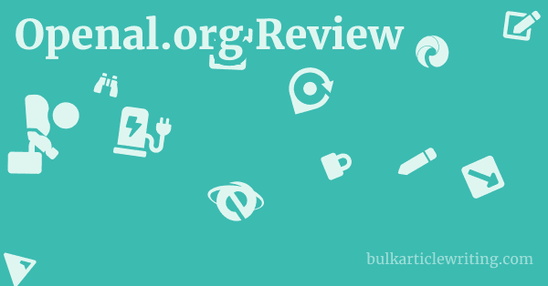 Openal.org Review 1 by